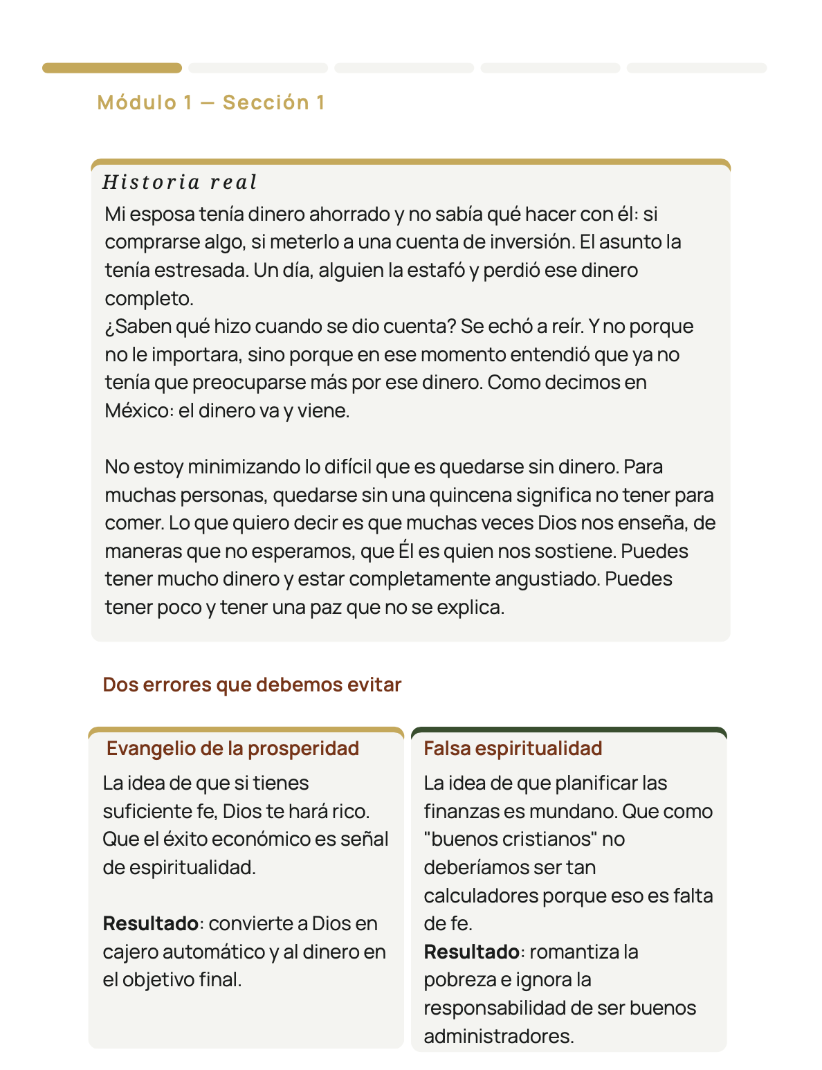 Vista previa Módulo 1 — Fundamentos bíblicos